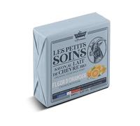 Savon Surgras Lait de Chèvre Bio Fleur d’Oranger - Hydratant et Doux - Visage et Corps - 100g - Les Petits Soins - Fabriqué en France