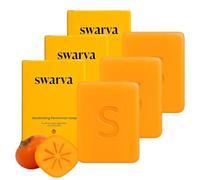 Savon swarva kinmon, savon de kaki japonais pour les personnes âgées, confortable et hydratante, contrôle des odeurs corporelles adapté à tous les types de peau (3pcs)