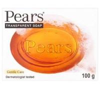 Savon Transparent Ambre PEARS avec Glycérine Pure et Huiles Naturelles, Doux, Hydratant et Nettoyant, Sans Parabènes et Sulfates, Recommandé par les Dermatologues pour les Peaux Sensibles, 100 g