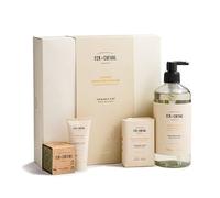 Savonnerie Fer à Cheval Coffret Cadeau Signature Parfumé Thé Blanc & Yuzu - Savon de Marseille Liquide et Solide, Savon parfumé et crème main.