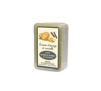 Savonnette à l'huile d'olive, Ecorces d'orange et Cannelle150 g.