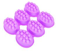 Savonnette Maison Ovale Moule à Savonnette en Silicone, Fait Main | Petit Format, Usage DIY et Moulage Artisanal, Accessoire Réutilisable, Forme Ovale, pour Famille et Amis