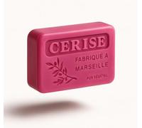 Savons de Provence Fabriqué à Marseille - Multi senteurs - enrichi beurre de karité BIO (Cerise)