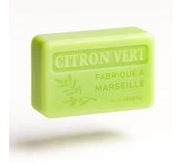 Savons de Provence Fabriqué à Marseille - Multi senteurs - enrichi beurre de karité BIO (Citron Vert)