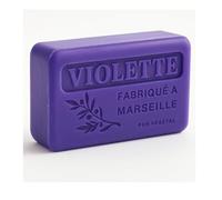 Savons de Provence Fabriqué à Marseille - Multi senteurs - enrichi beurre de karité BIO (violette)