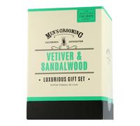 Savons fins écossais pour hommes vétiver de toilettage et bois de santal 75 m...