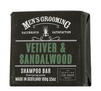 Savons fins écossais pour hommes vétiver et bois de santal - barre de shampoo...