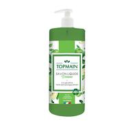 Savons glycérinés Topmain parfum pomme 500 ml, lot de 12