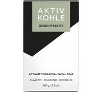 Savons Klar Savon de charbon actif 100g, certifié Cosmos, sans huile de palme