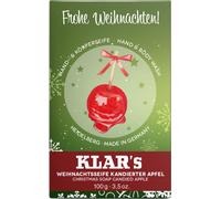 Savons Klar Savon de Noël pomme confite 100g, Cosmos