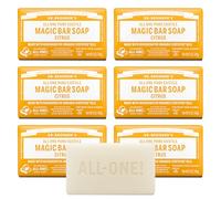 Savons magique du Dr Bronner Pure-savon de Castille, All-One chanvre agrumes orange, Bars 5 onces (pack de 6)