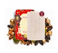 Savons Solides de Noël Joyau d’Épices 3x200g - Cadeau Noël - Savon Karité | Trio de savon mains extra-doux au karité, parfum épicé de Grasse, 97% naturel, idéal à offrir pour Noël.