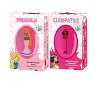 Savons solides - Rose Falbala et Framboise Cléopâtre - Lot de 2 × 75 g