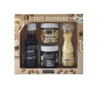 SAVOR & SENS-Coffret autour du café gourmand Savor et Sens - les 4 pièces