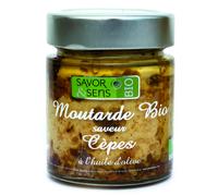 SAVOR & SENS-Moutarde bio aux cèpes 130 g