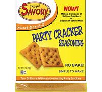 Savory Fine Foods Sarriette Saltine assaisonnements, 1,4 once, douce Bar-B-Q, 4 Pack