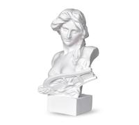 SAVOSWEET Statue d'Aphrodite 15,2 cm, Sculpture en Résine Inspirée de la Mythologie Grecque, pour Décoration de Chambre Coquette, Décoration de Chambre Dark Academia, Etagères, Rayonnages（Blanhe）