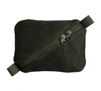 Savotta Trinket Pouch Sac en maille Velcro 10 x 15 cm Olive