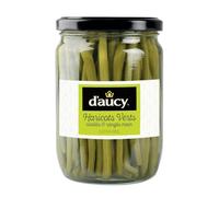 Savourez des haricots verts extra-fins d'une qualité authentique - D'AUCY, bocal de 280g - Lot de 3