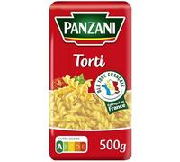 Savourez l’authenticité italienne avec les pâtes Torti 500g PANZ., parfaites pour vos recettes gourmandes- Lot De 4