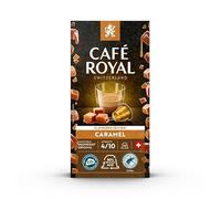 Savourez l’intensité gourmande des capsules aluminium Caramel Café Royal, compatibles Espresso 52g- Lot De 3