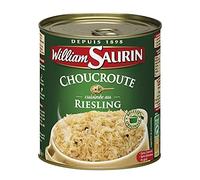 Savourez la choucroute au Riesling WILLIAM SAURIN, plat cuisiné traditionnel prêt à déguster 810g- Lot De 3