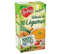 Savourez la douceur du velouté 10 légumes PURSOUP' 1L, riche en saveurs naturelles et gourmandes- Lot De 4