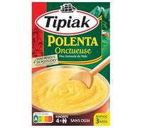 Savourez la polenta onctueuse TIPIAK 400g, sans pesticide pour une cuisine saine et gourmande- Lot De 4