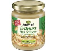 Savourez la purée de cacahuètes bio ALANATURA aux éclats, source d'énergie naturelle 250g- Lot De 4