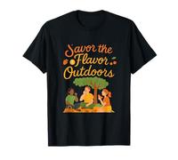 Savourez la saveur en Plein air Parc Pique-Nique Fruit Illustration T-Shirt