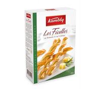 Savourez l'apéritif avec les biscuits salés Ficelle Romarin 100G, croustillants et gourmands KAMBLY- Lot De 4