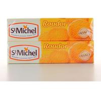 Savourez l'authenticité des palets au beurre fondants et croustillants avec ST MICHEL Roudor, format 2x150g - Lot de 3