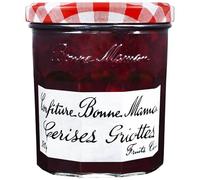 Savourez le goût authentique de la confiture de cerise griotte BON. MAM. en pot de 370g, idéal pour vos petits déjeuners gourmands- Lot De 4