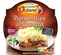 Savourez le Parmentier de Canard 300G LA CUISINE D'OCEANE, un plat cuisiné riche et gourmand- Lot De 3