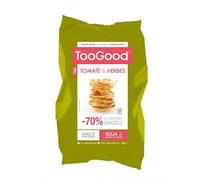 Savourez les biscuits salés Tomate et Herbes TOOGOOD, un apéritif gourmand et croustillant de 85g- Lot De 6