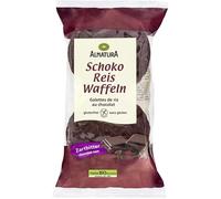 Savourez les galettes de riz bio au chocolat noir ALANATURA, snack léger et gourmand 100g- Lot De 4