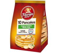 Savourez les pancakes moelleux LA FOURNEE DOREE, riches en crème fraîche et œufs frais - 350 g- Lot De 4