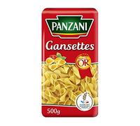 Savourez les Pâtes Gansettes 500G PANZ., une recette authentique pour des repas gourmands- Lot De 4
