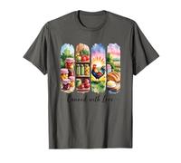 Savourez The Simple Things Rooster Sunrise T-Shirt