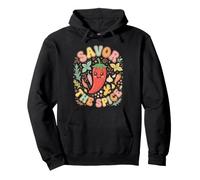 Savourez The Spice Kawaii Spicy Pepper Culinary Sweat à Capuche