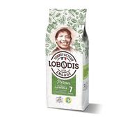 Savourez un café équilibré aux notes de mûre et cacao avec LOBODIS Café Moulu Pur Arabica Intensité 7 Pérou Bio, sachet de 250g - Lot de 3