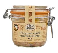 Savourez un foie gras de canard entier du Sud-Ouest IGP pour vos repas festifs - REFLETS DE FRANCE - Bocal de verre 180g - Lot de 2