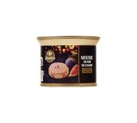Savourez une mousse onctueuse au goût authentique avec CARREFOUR SENSATION Mousse de Foie de Canard, 50% de foie gras, boîte métal de 150g - Lot de 3