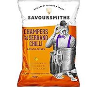 Savoursmiths Bubbly and Serrano Piment de pomme de terre 150 g