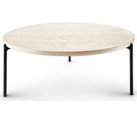 Savoye Table ronde en chêne - Blanc ø 90 x H 35 cm Eva Solo - 5706631212250