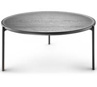 Savoye Table ronde en chêne - Noir ø 90 x H 35 cm Eva Solo - 5706631205429