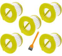 SavStor Lot de 5 filtres lavables de rechange pour aspirateur à main Ryobi 18 V ONE+ Performance PLC704K, PLC705K, PLC705B, PCL700