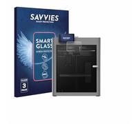 savvies 3 Pièces Protection Écran Verre pour Bambu Lab P2S 3D Printer 9H Film Protecteur, sans Bulles, Anti-Fingerprint, Anti-Rayures, Verre Trempé