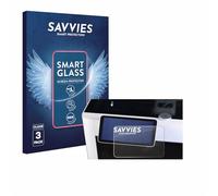 savvies 3 Pièces Protection Écran Verre pour Bambu Lab X1-Carbon 3D Printer 9H Film Protecteur, Film en Verre, Transparent, sans Bulles, Anti-Fingerprint, Anti-Rayures, Verre Trempé