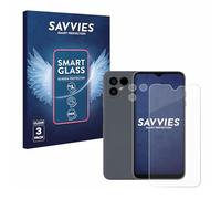savvies 3 Pièces Protection Écran Verre pour Fairphone 4 (Avant+Caméra) 9H Film Protecteur, Film en Verre, Transparent, sans Bulles, Anti-Fingerprint, Anti-Rayures, Verre Trempé